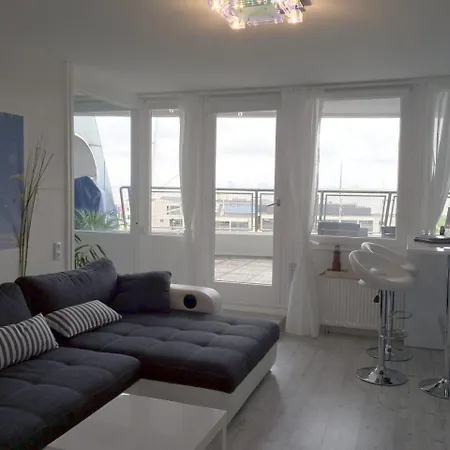 Havenblicke - Grosszuegige Terrasse Mit Blick Auf Die Weser Bremerhaven Eksteriør billede