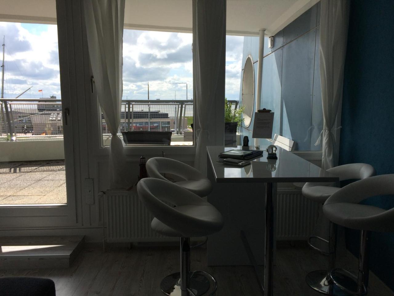 Apartment Havenblicke - Grosszuegige Terrasse Mit Blick Auf Weser Bremerhaven