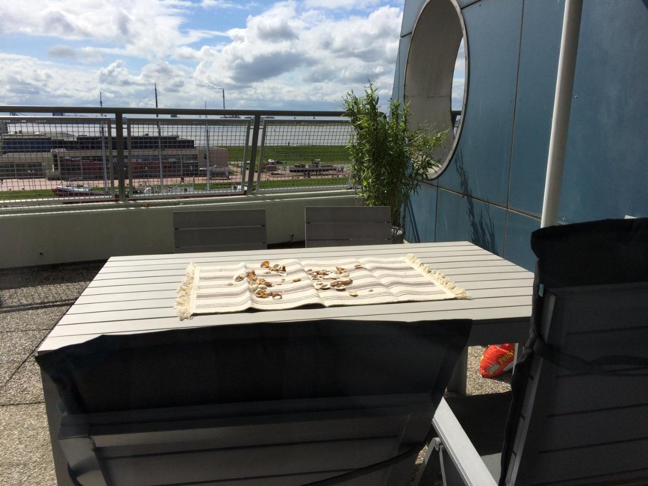 Apartment Havenblicke - Grosszuegige Terrasse Mit Blick Auf Weser *